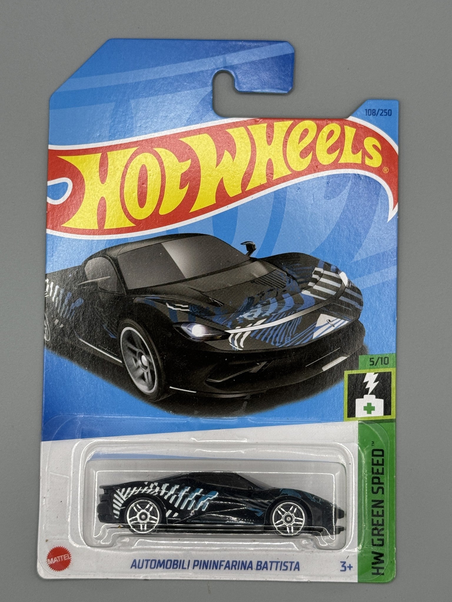 Hot Wheels Automobili Pininfarina Battista - Black