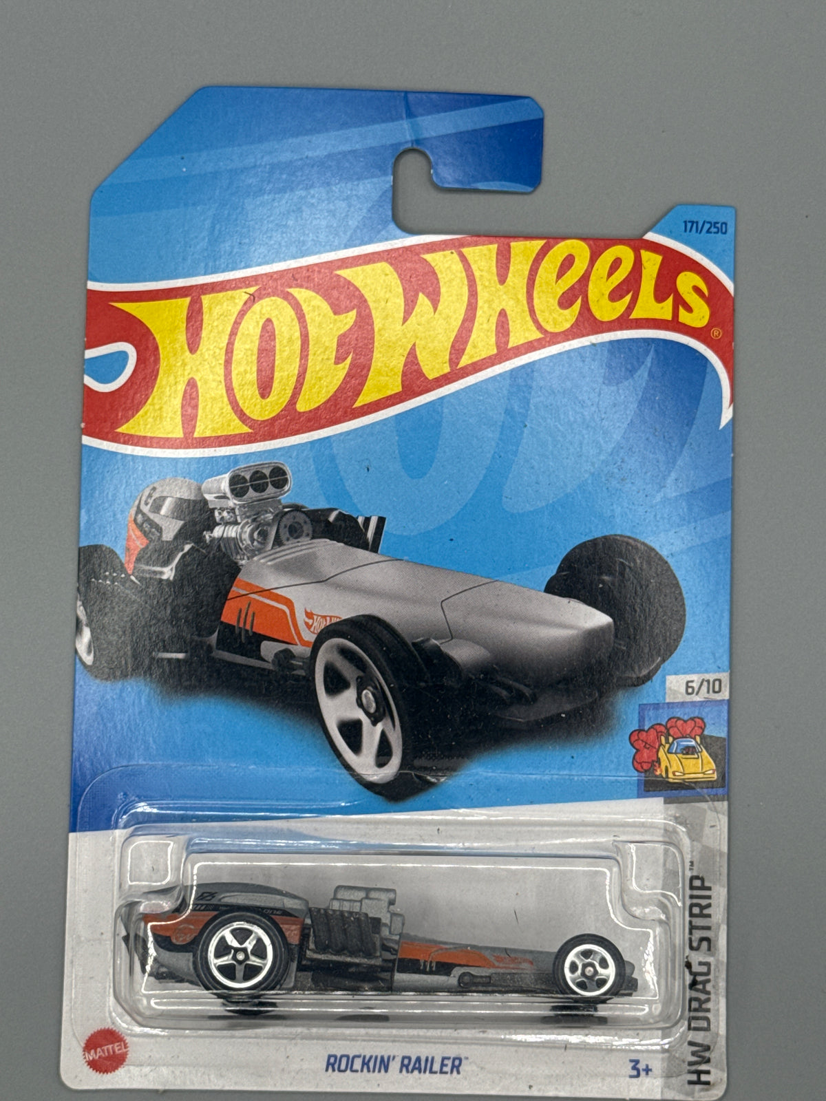 Hot Wheels Rockin' Railer - Mainline - Grey