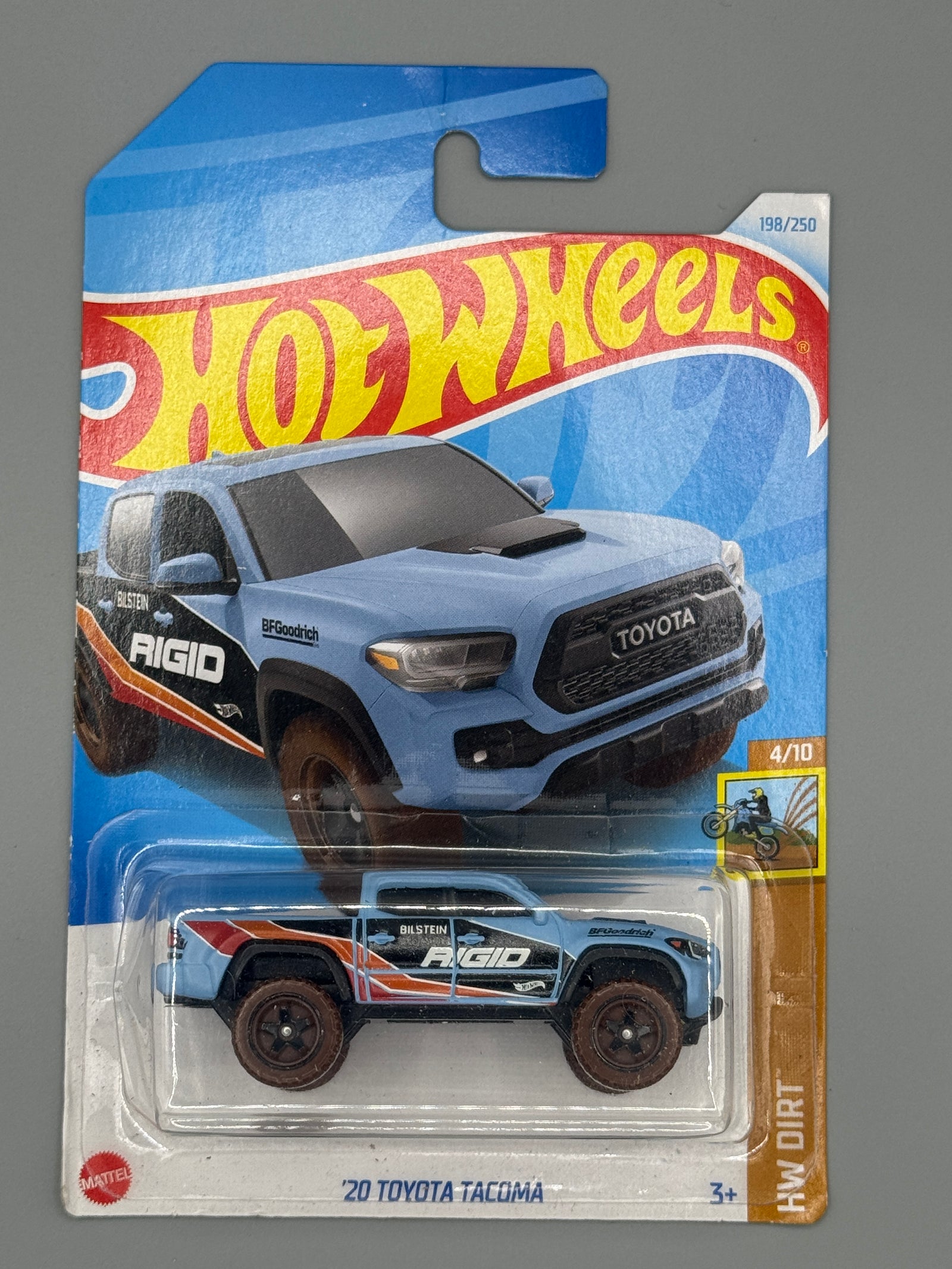 Hot Wheels '20 Toyota Tacoma - Blue - Long Card