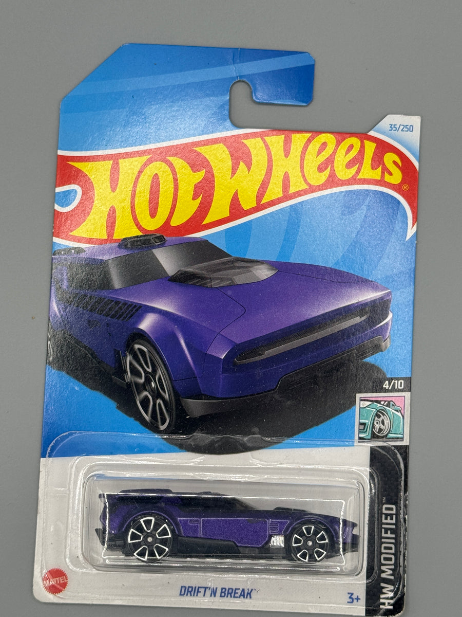 Hot Wheels Drift'n Break - Purple - Long Card