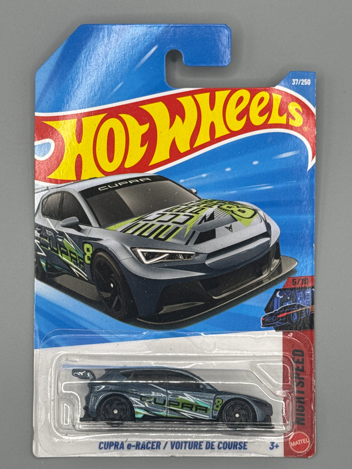 Hot Wheels Cupra e-Racer - Mainline - Black - Long Card