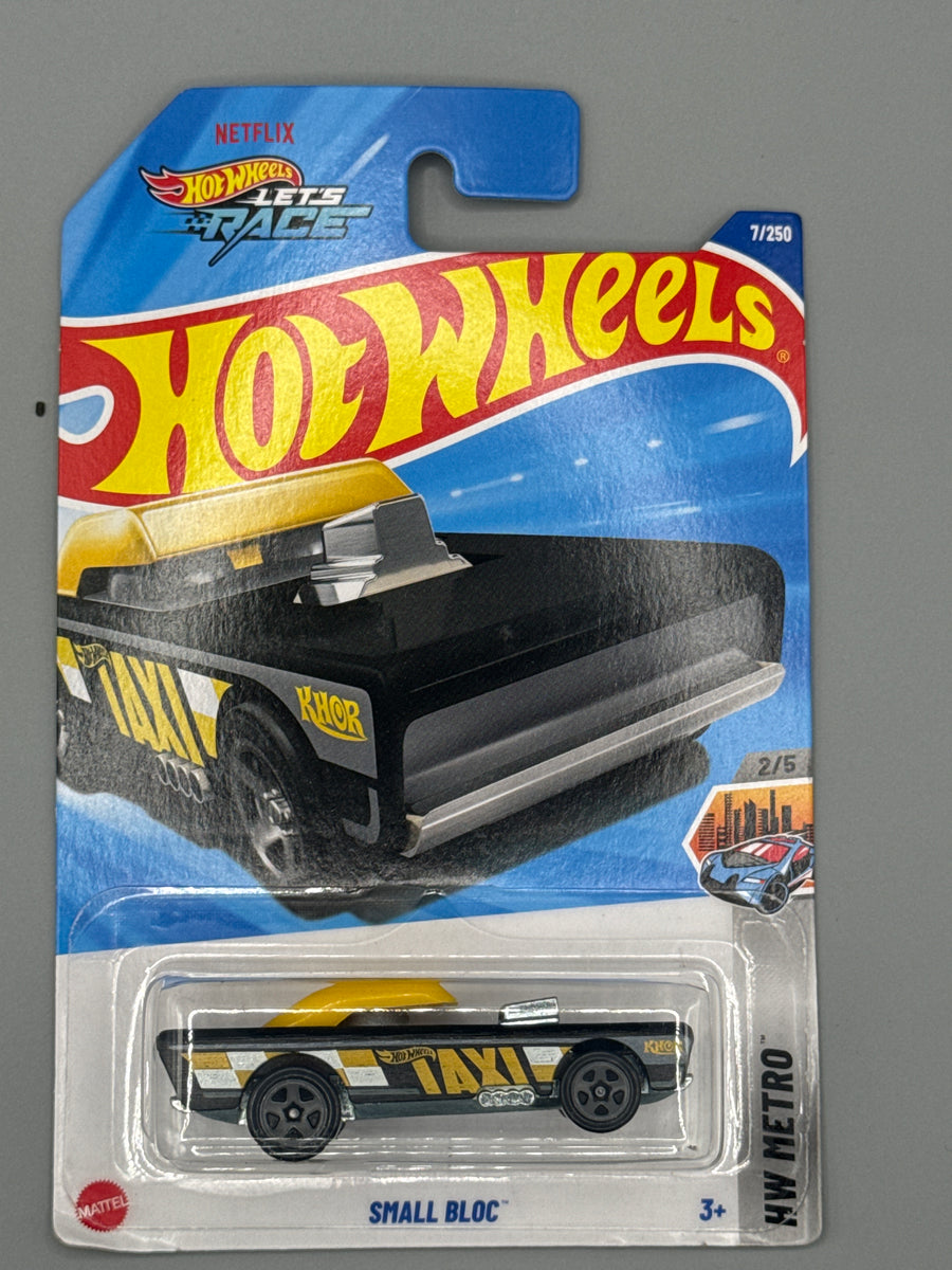 Hot Wheels HW Metro - Black - Long Card