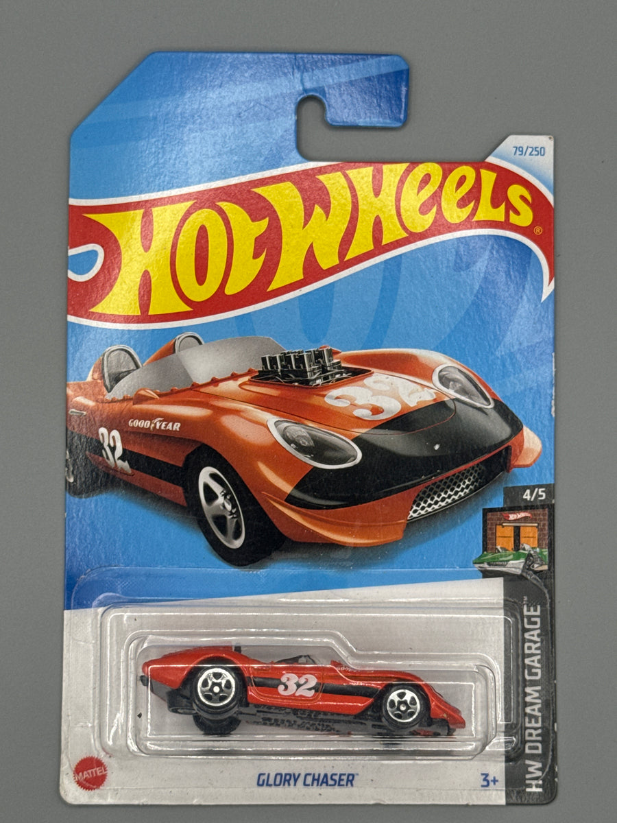 Hot Wheels Glory Chaser - Orange - Long Card