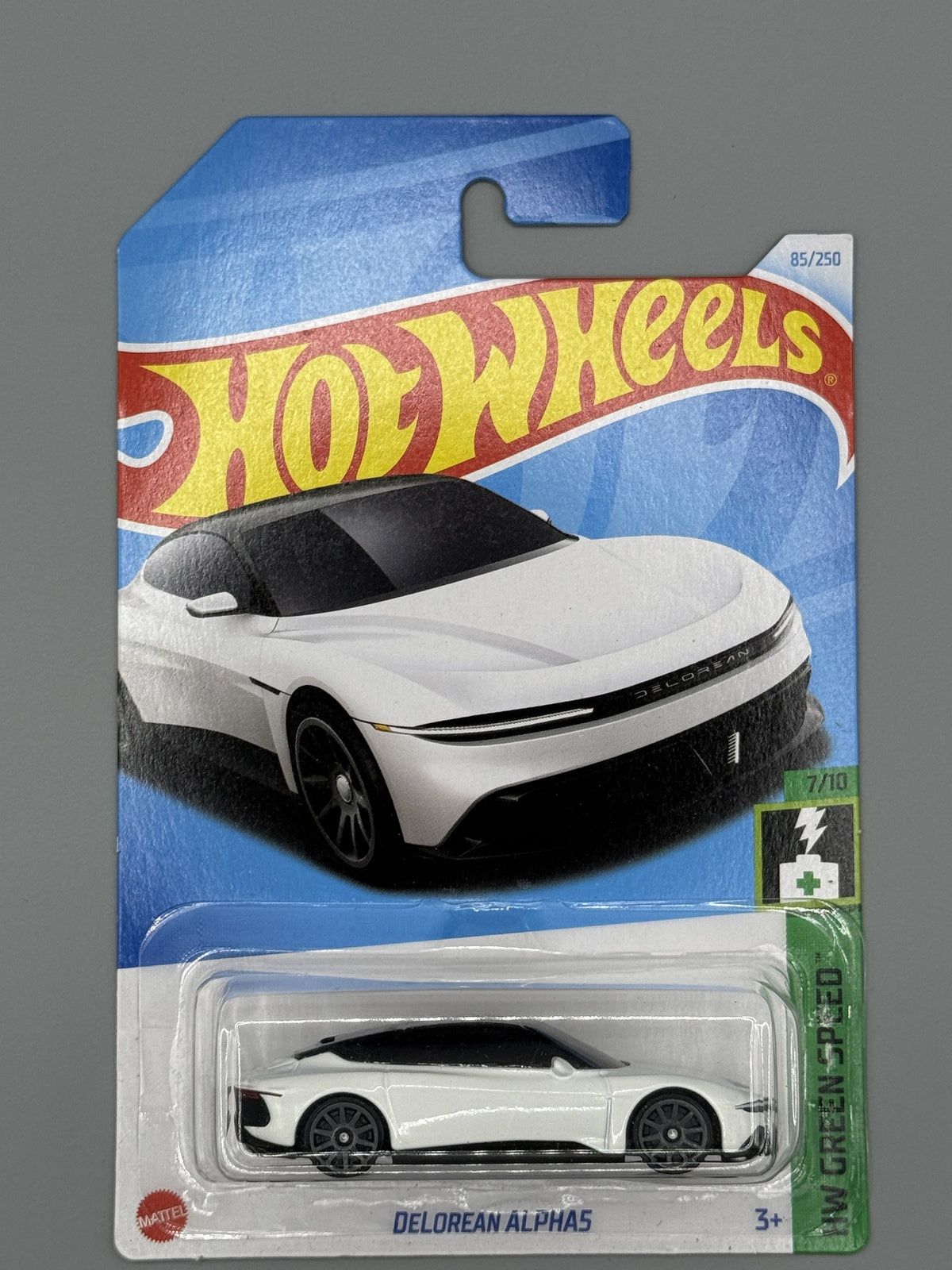 Hot Wheels DeLorean Alpha 5 - White