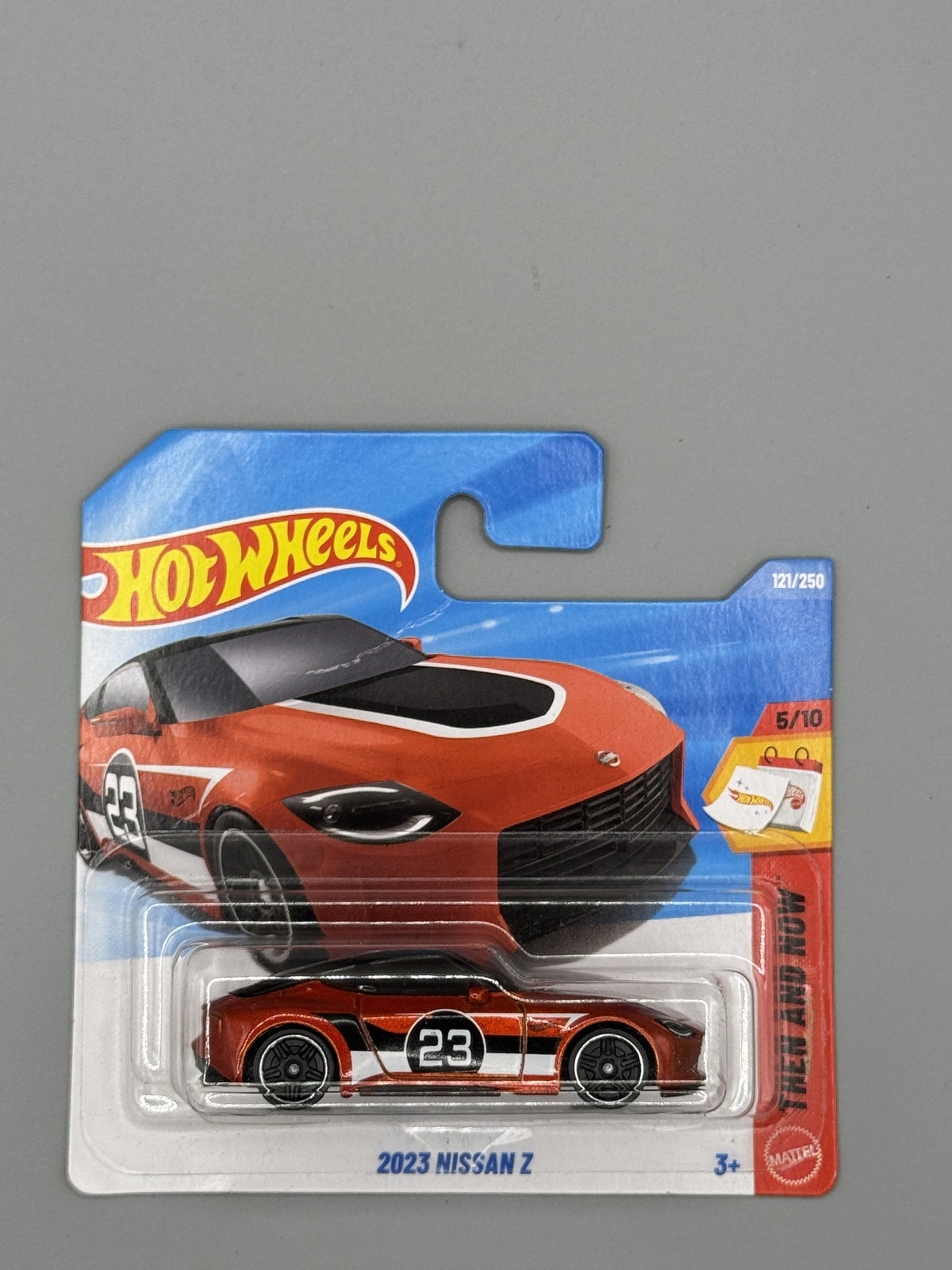 Hot Wheels 2023 Nissan Z - Orange - Long Card
