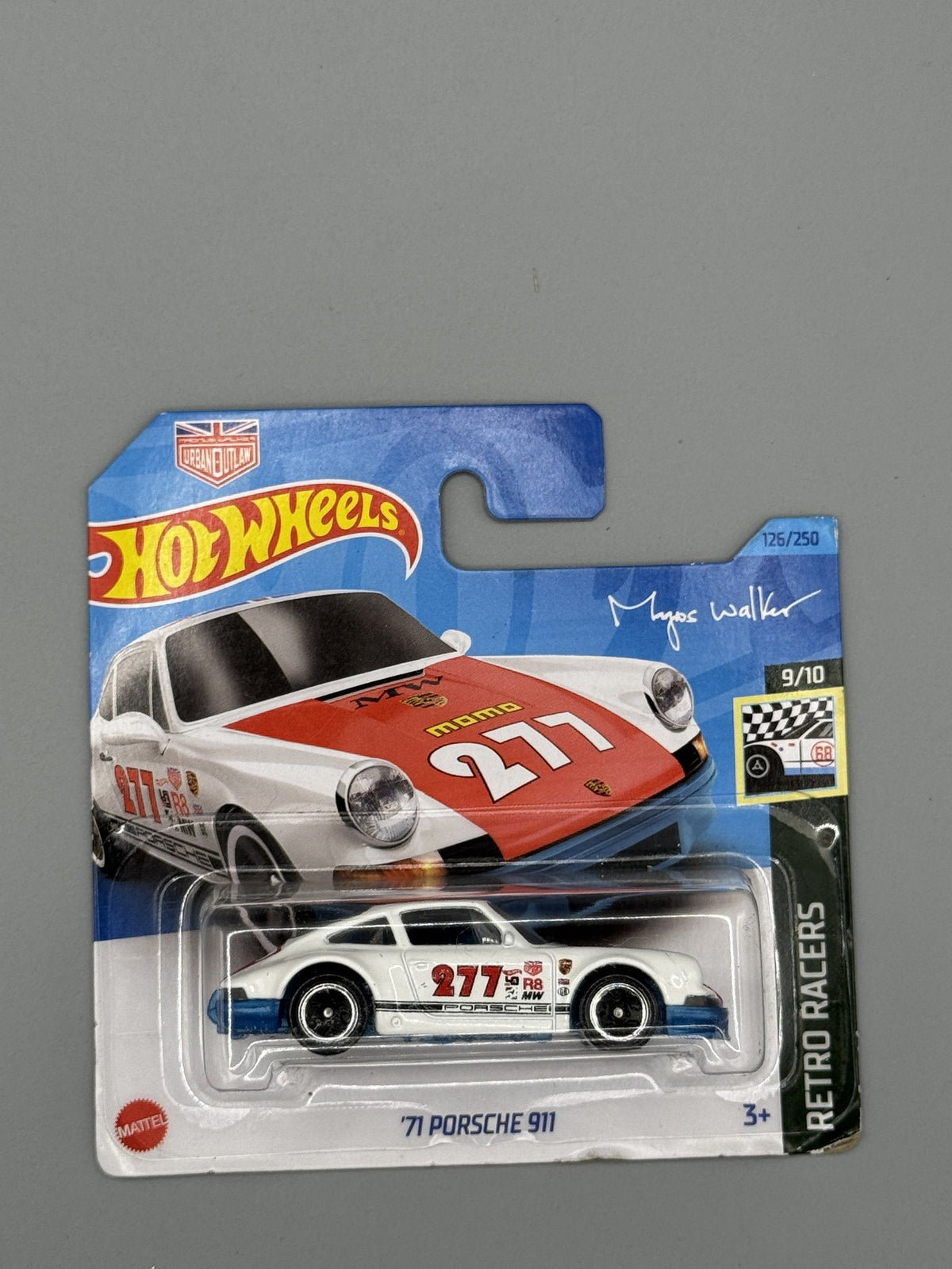 Hot Wheels '71 Porsche 911 - White