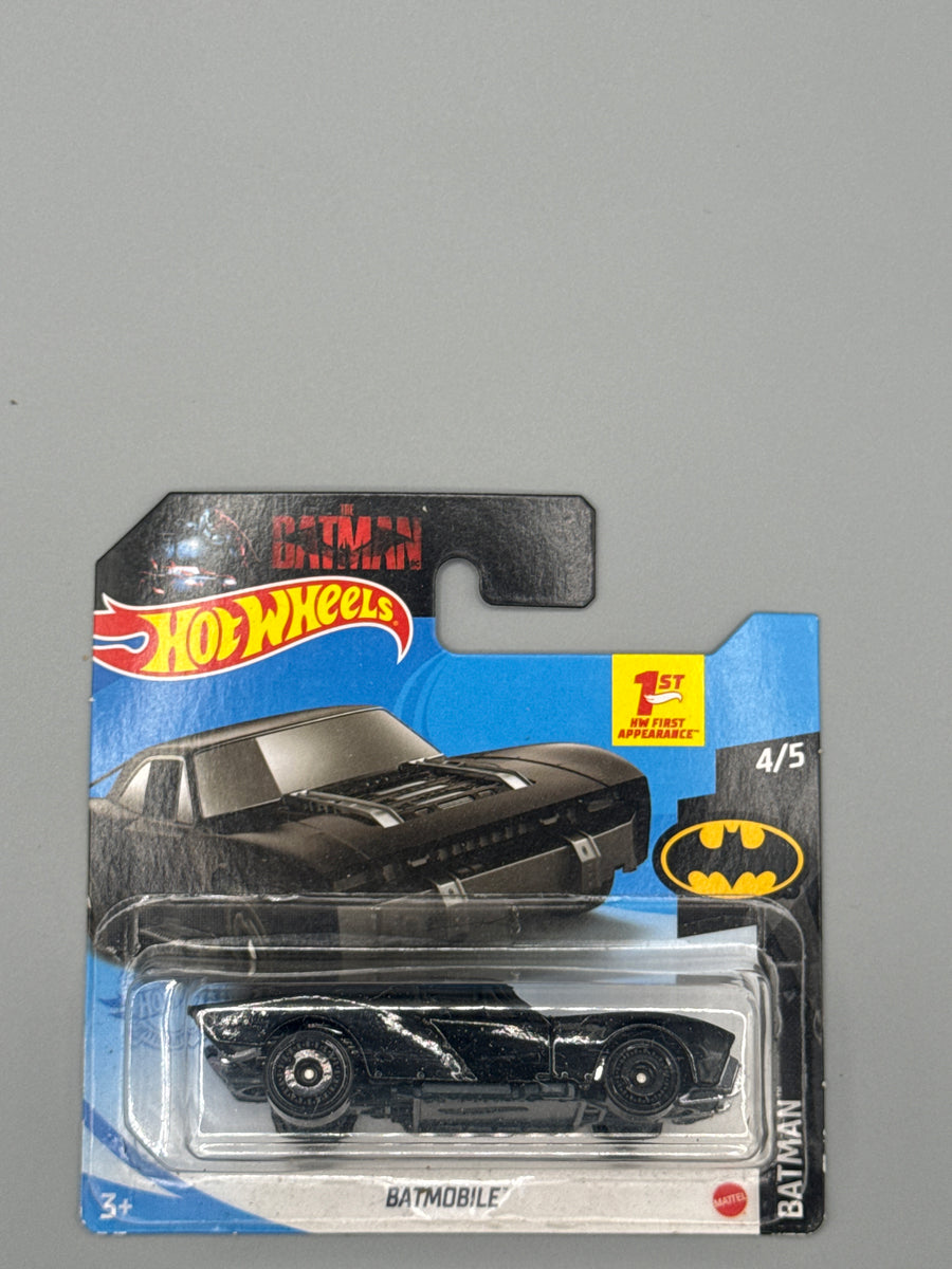 Hot Wheels Batmobile - Black - Long Card
