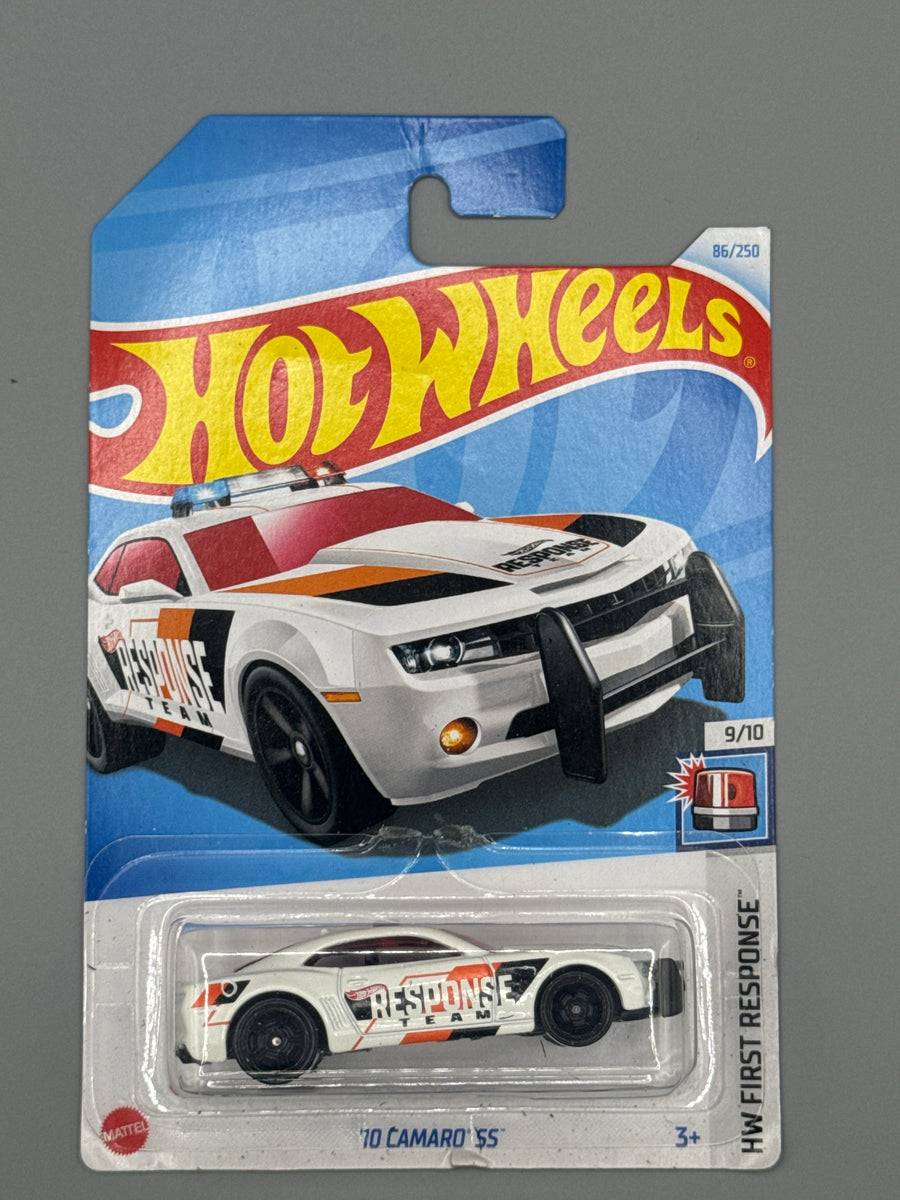 Hot Wheels '10 Camaro SS - White - Long Card