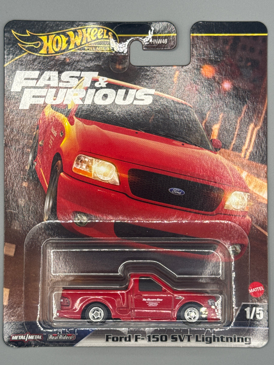 Hot Wheels Ford F-150 SVT Lightning - Fast & Furious - Red