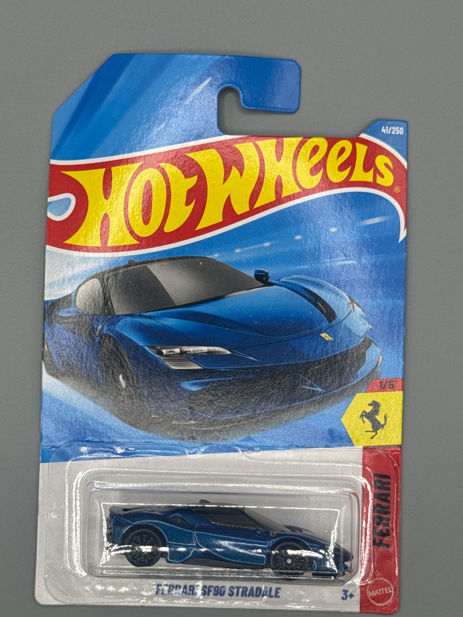 Hot Wheels Ferrari SF90 Stradale - Blue