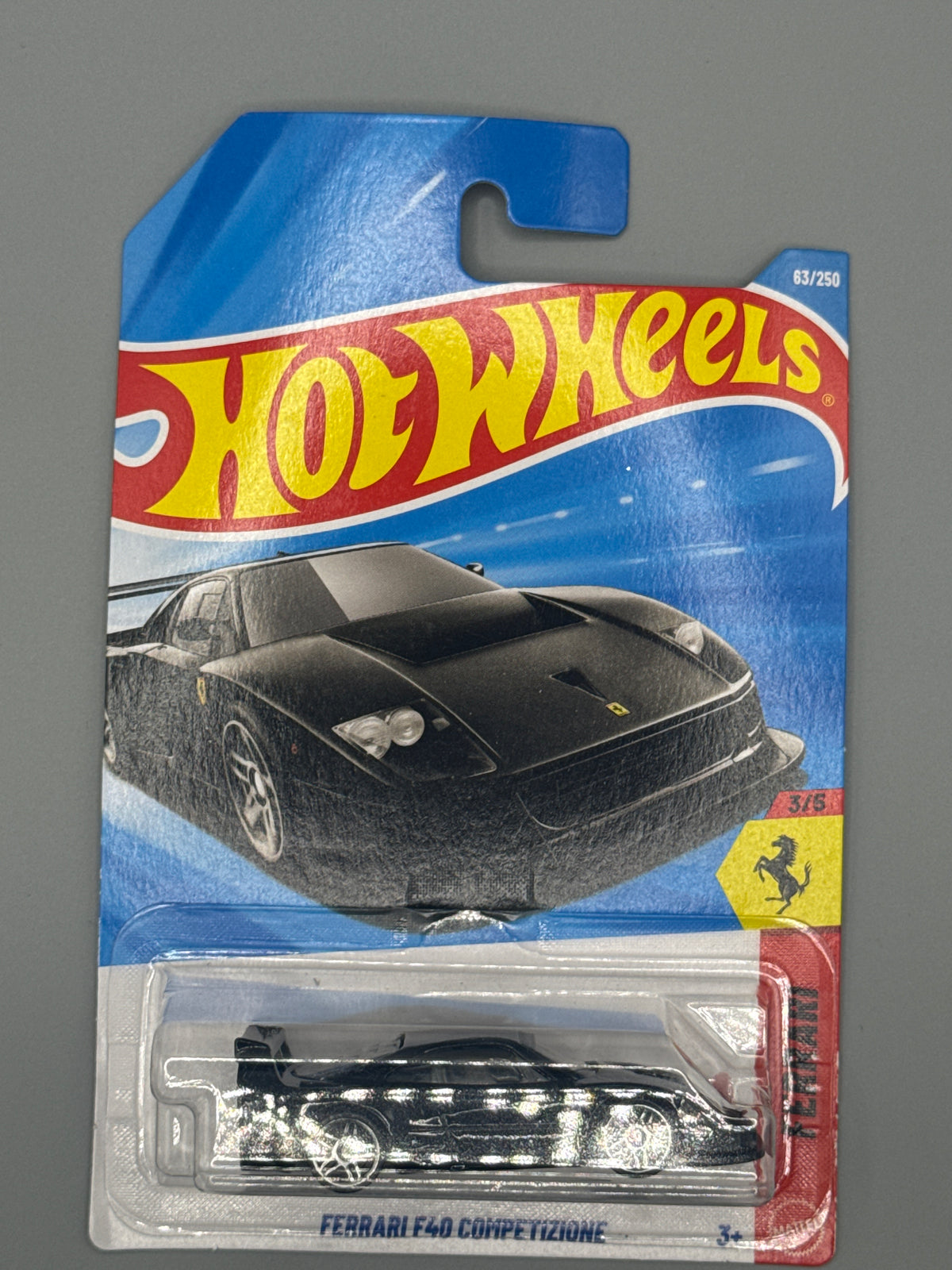 Hot Wheels Ferrari F40 Competizione - Mainline - Black