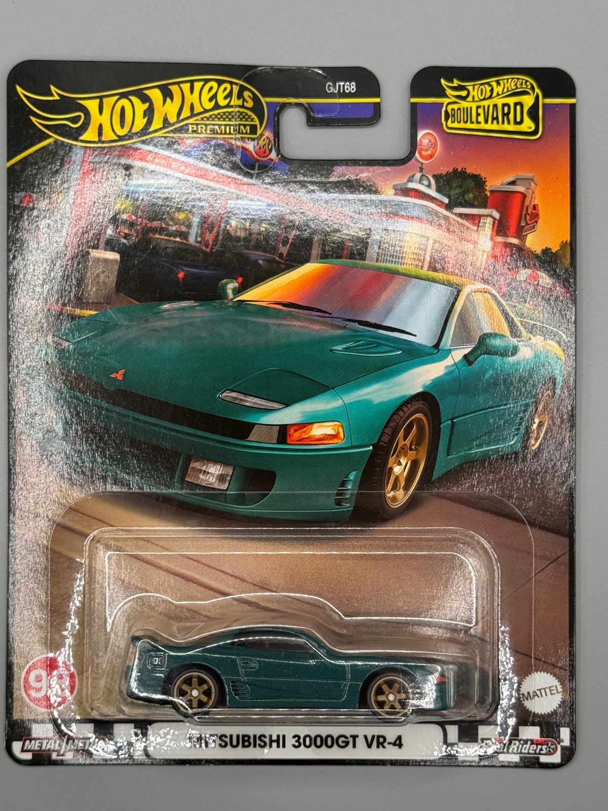 Hot Wheels Mitsubishi 3000GT VR-4 - Boulevard - Green