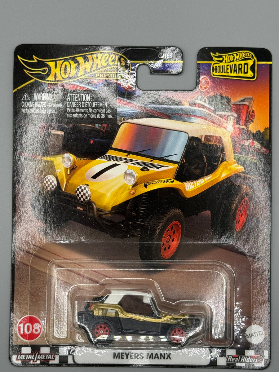 Hot Wheels Meyers Manx - Boulevard - Yellow