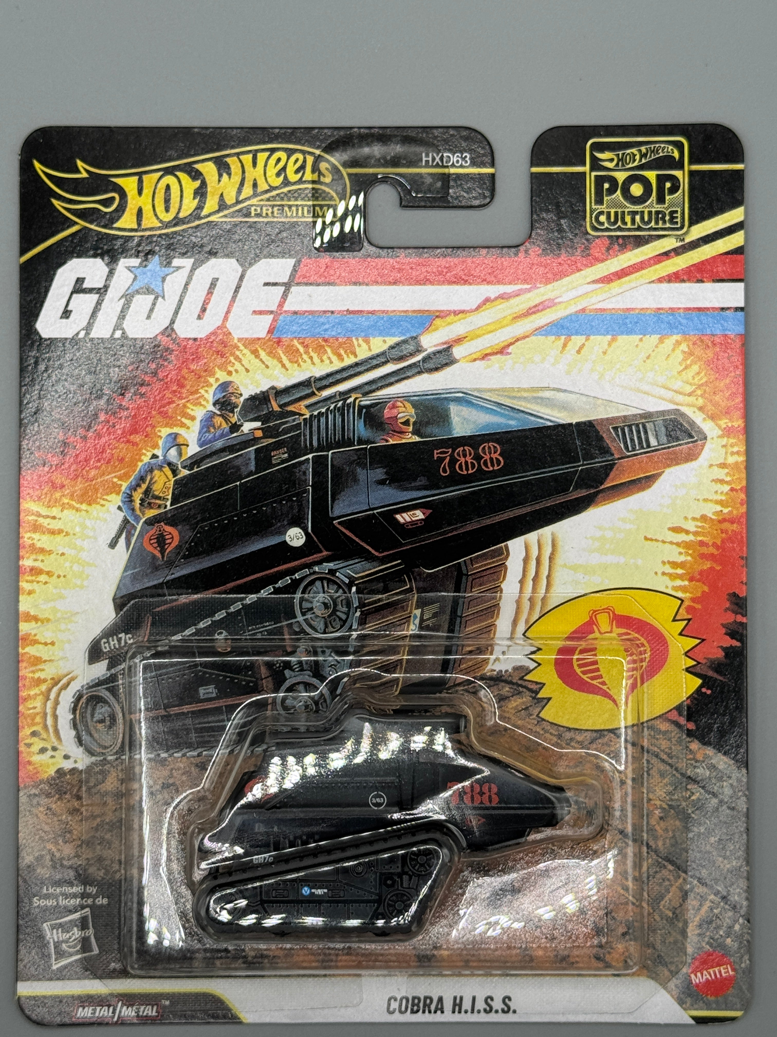 Hot Wheels Cobra H.I.S.S. - Pop Culture - Black