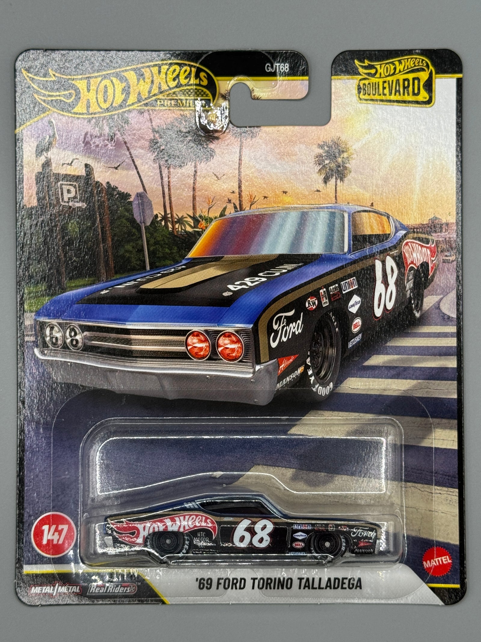 Hot Wheels Ford Torino Talladega - Boulevard - Black