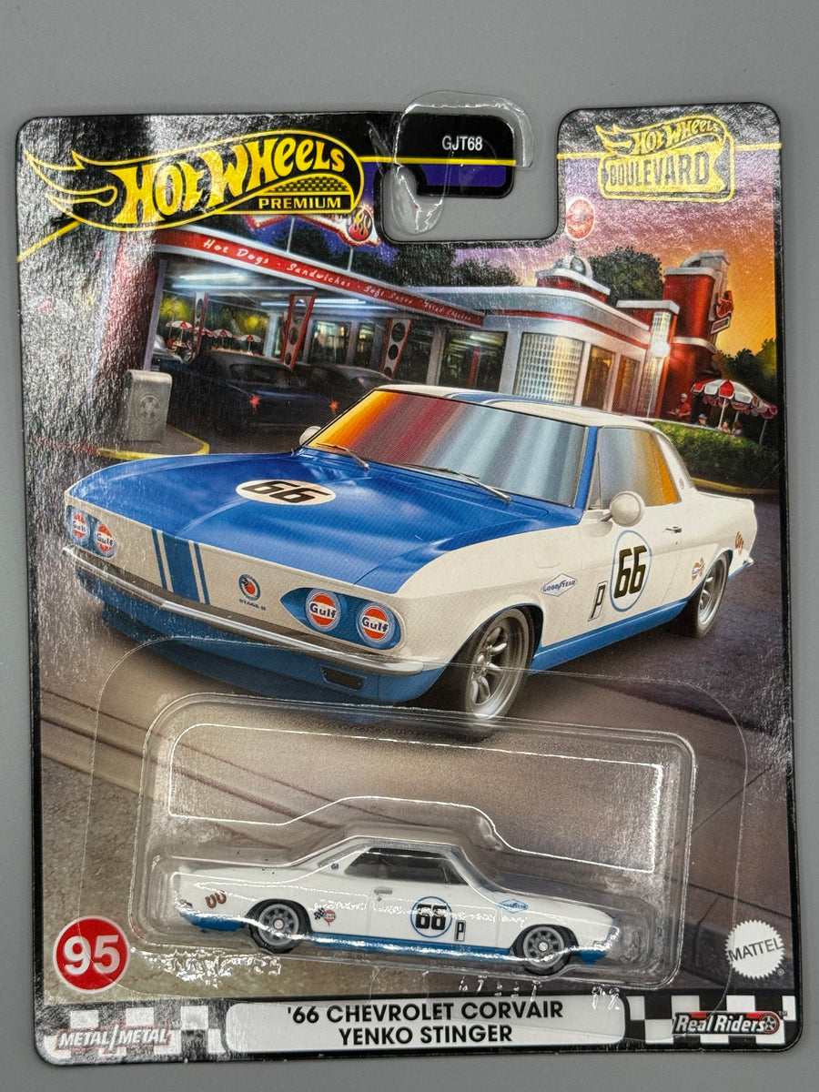 Hot Wheels Chevrolet Corvair Yenko Stinger - Premium - White